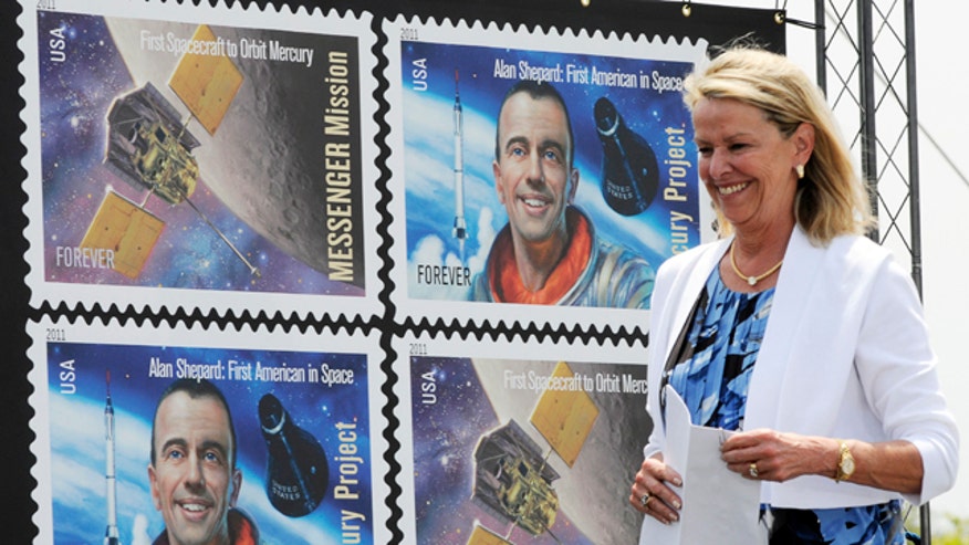 Alan Shepard Stamps